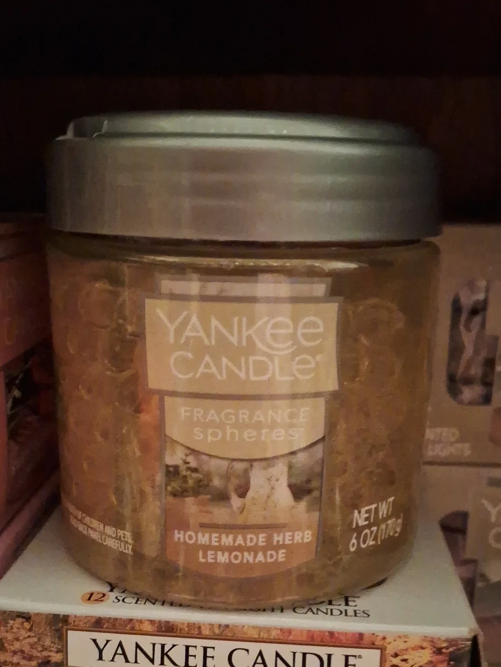 Yankee Candle Homemade Herb Lemonade Fragrance Spheres - Yellow